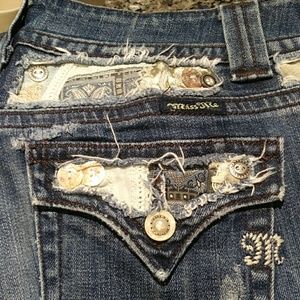 Miss Me Jeans Rare Style 28 Boot Cut